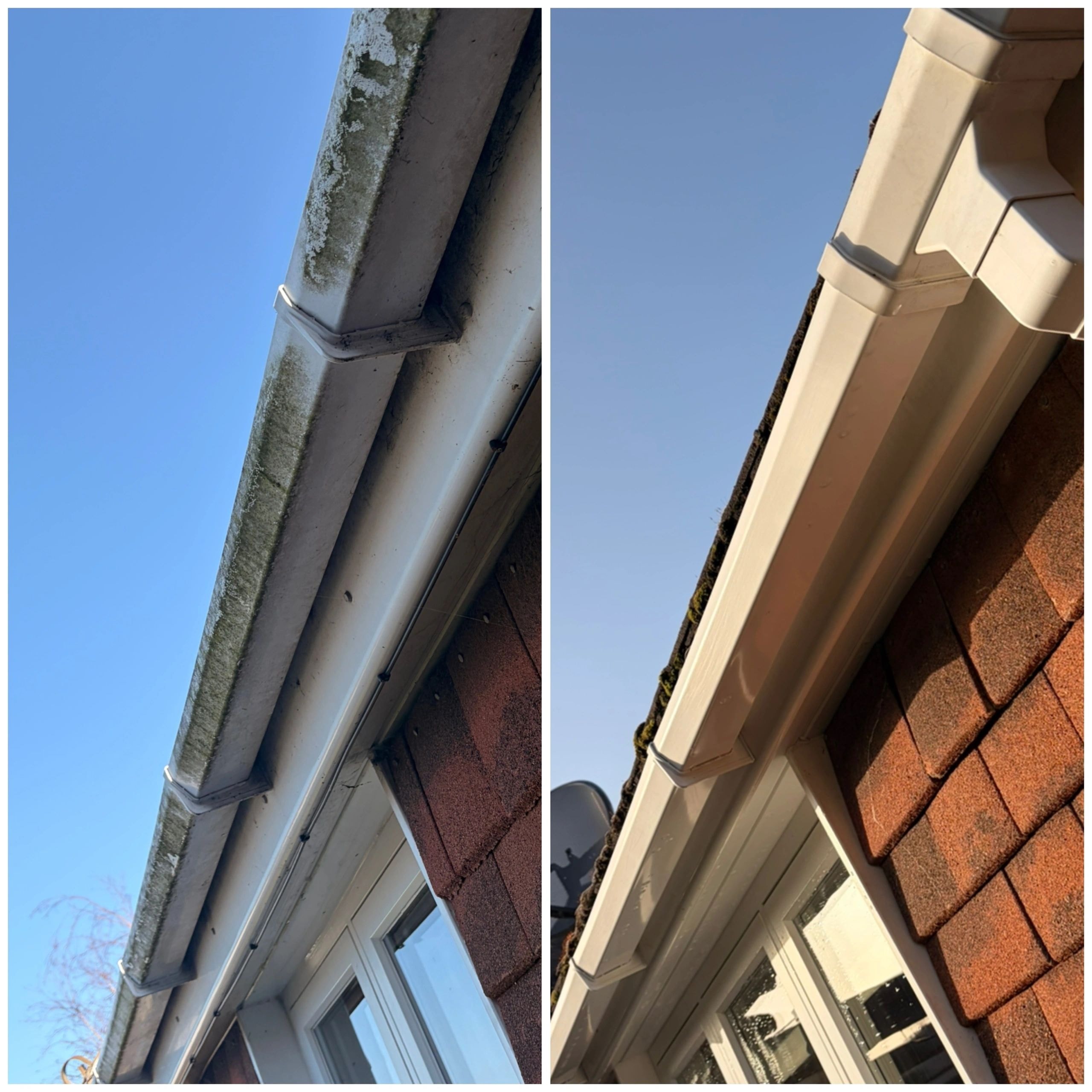 Exterior cleaning collage